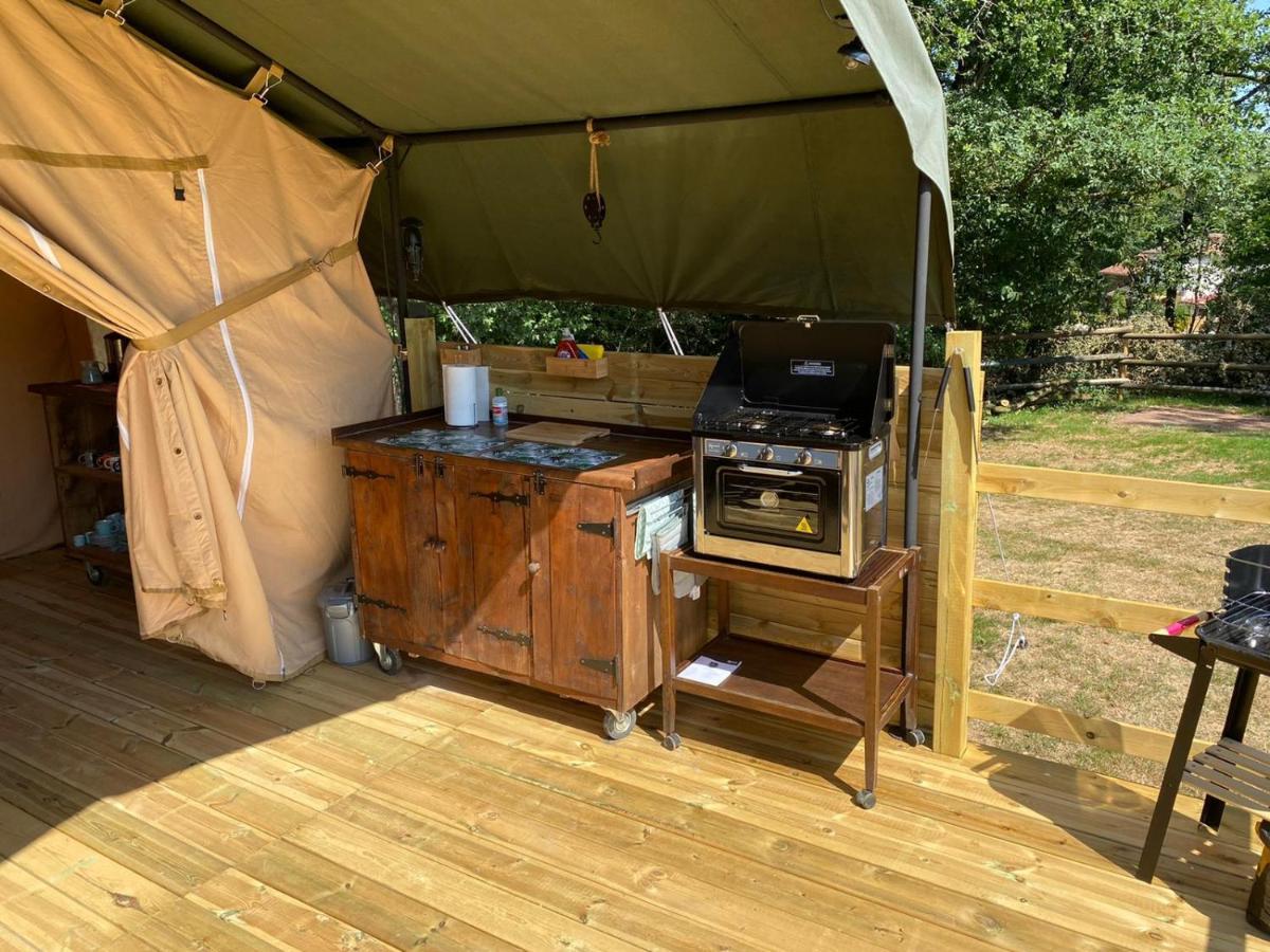 Moulin Du Pommier Glamping & Camping Saulgond Exterior foto