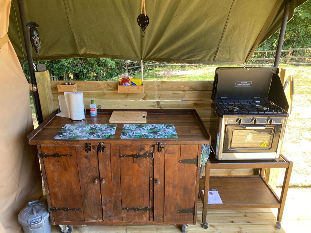 Moulin Du Pommier Glamping & Camping Saulgond Exterior foto
