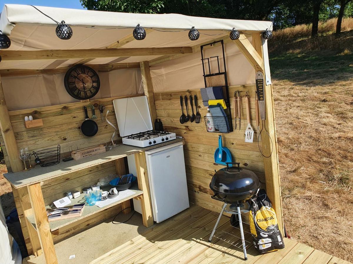 Moulin Du Pommier Glamping & Camping Saulgond Exterior foto